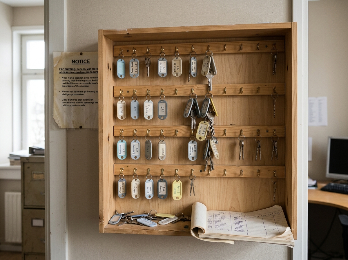 A clear view of key holders eliminates uncertainty