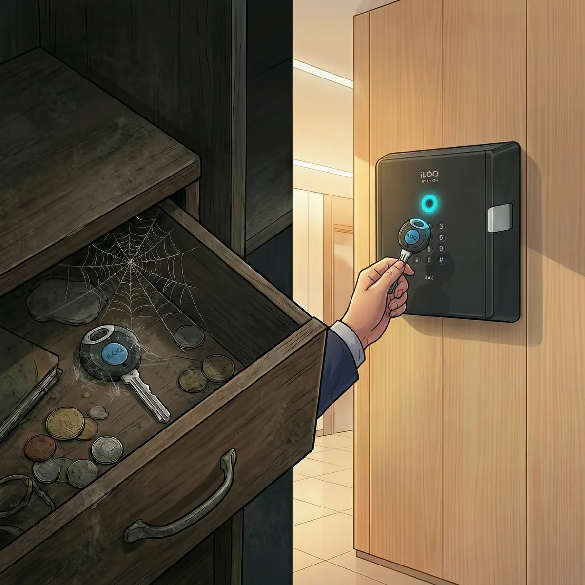 Pourquoi posséder une clé iLOQ S5 à l'année pour seulement 7 jours d'utilisation ?