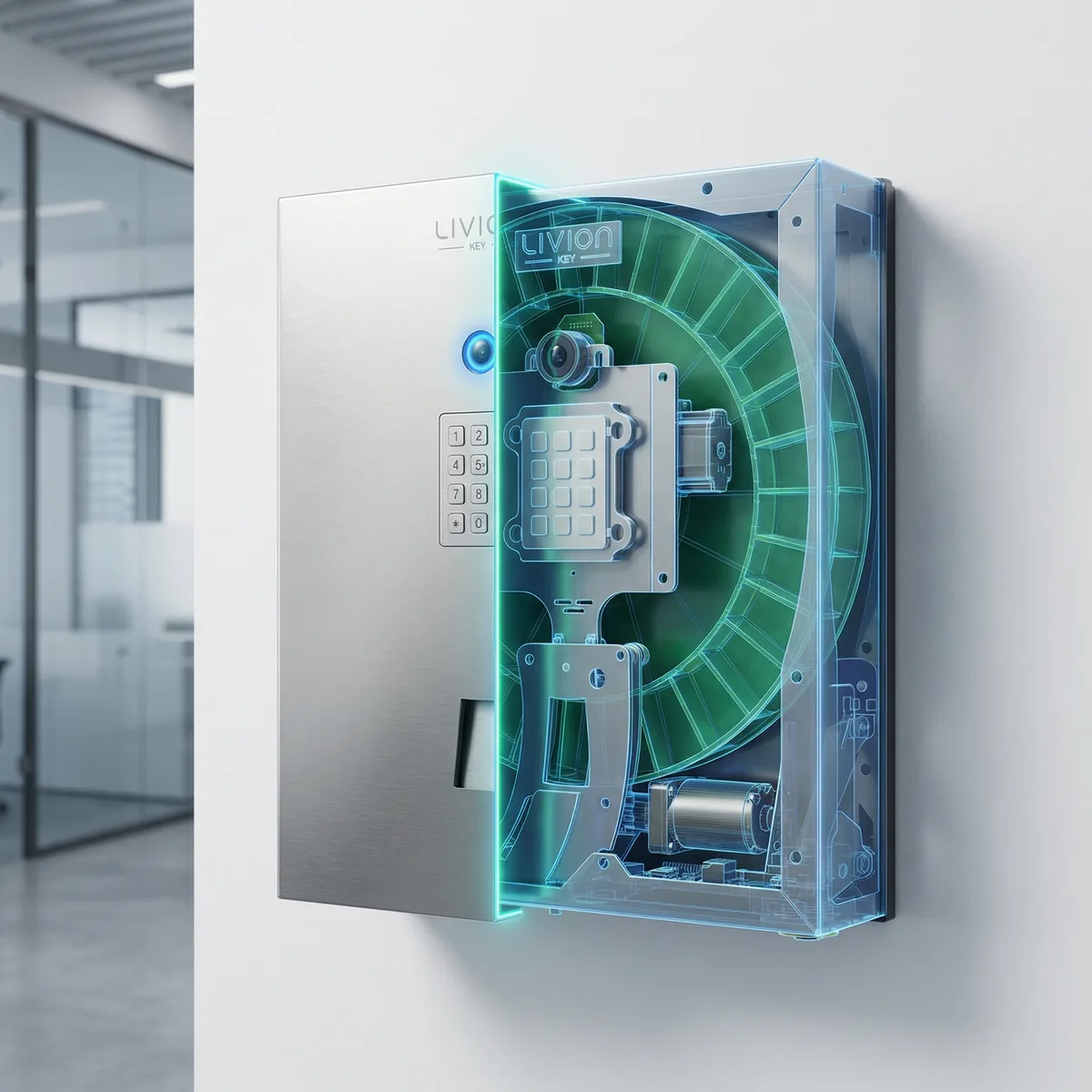 LivionKey30-Automat, der die kontinuierliche Weiterentwicklung von Hardware und Software veranschaulicht