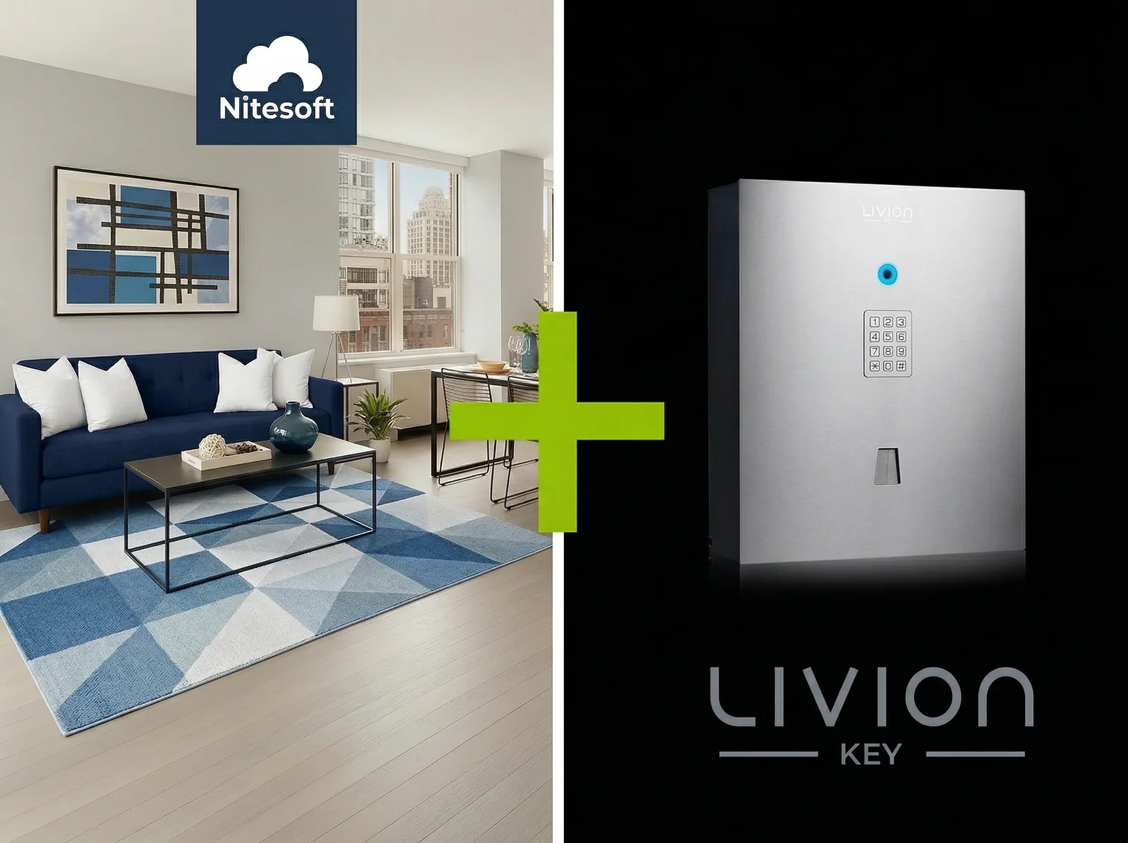 Nitesoft und LivionKey API-Integration für die automatisierte Schlüsselverwaltung in großen Immobilienportfolios