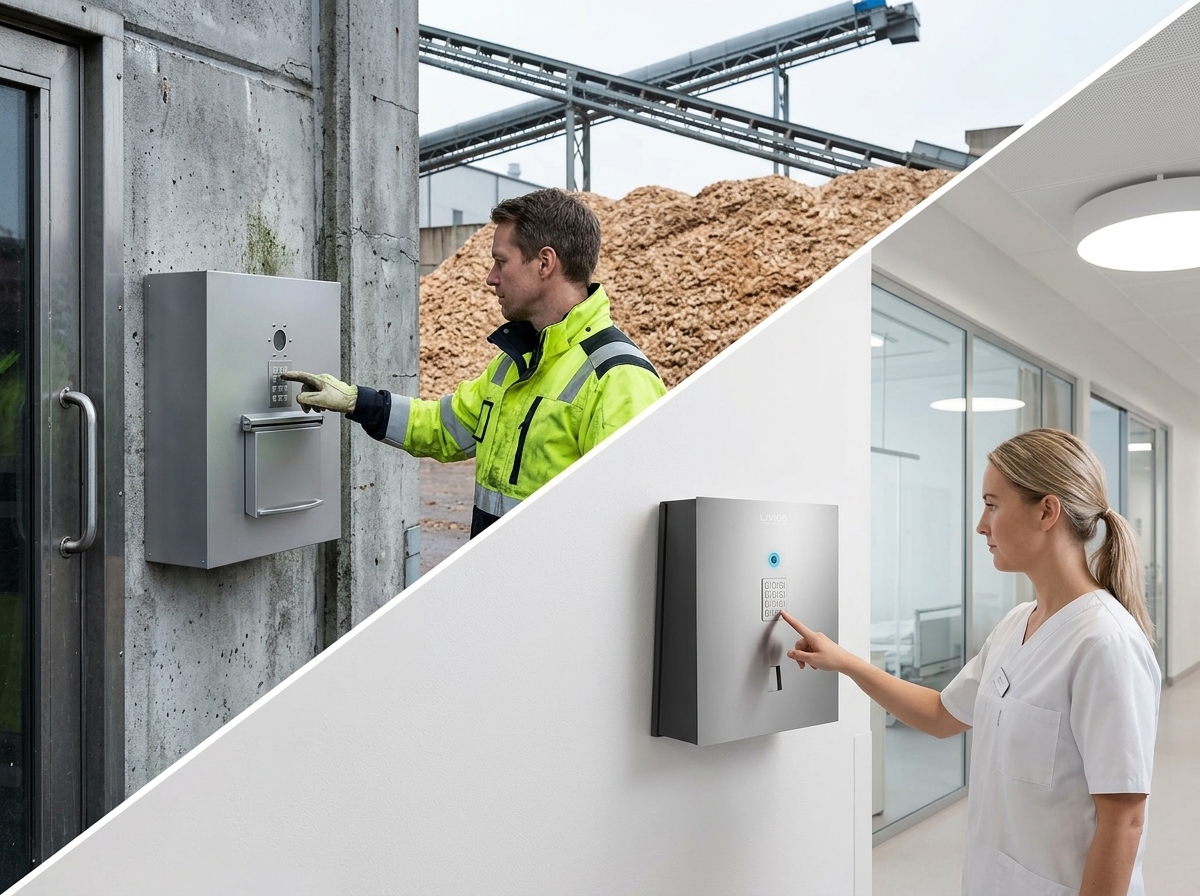 Armoire LivionKey pour la remise automatisée des clés au personnel et aux remplaçants